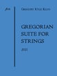Gregorian Suite for Strings Orchestra sheet music cover